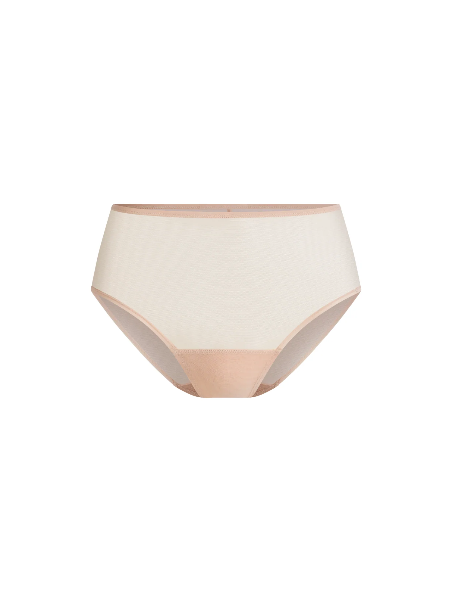 Barely There Hi Waist Brief Moisture Wicking Porcelean - Image 7
