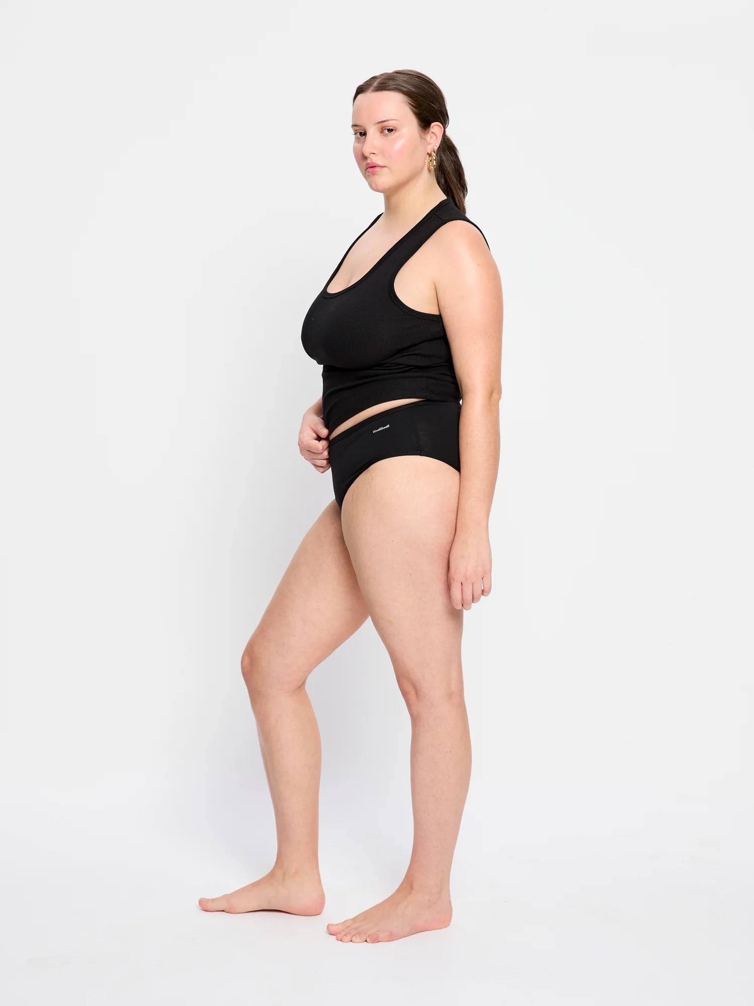 Basic Mid-Rise Super Black 3 Pack - Image 3