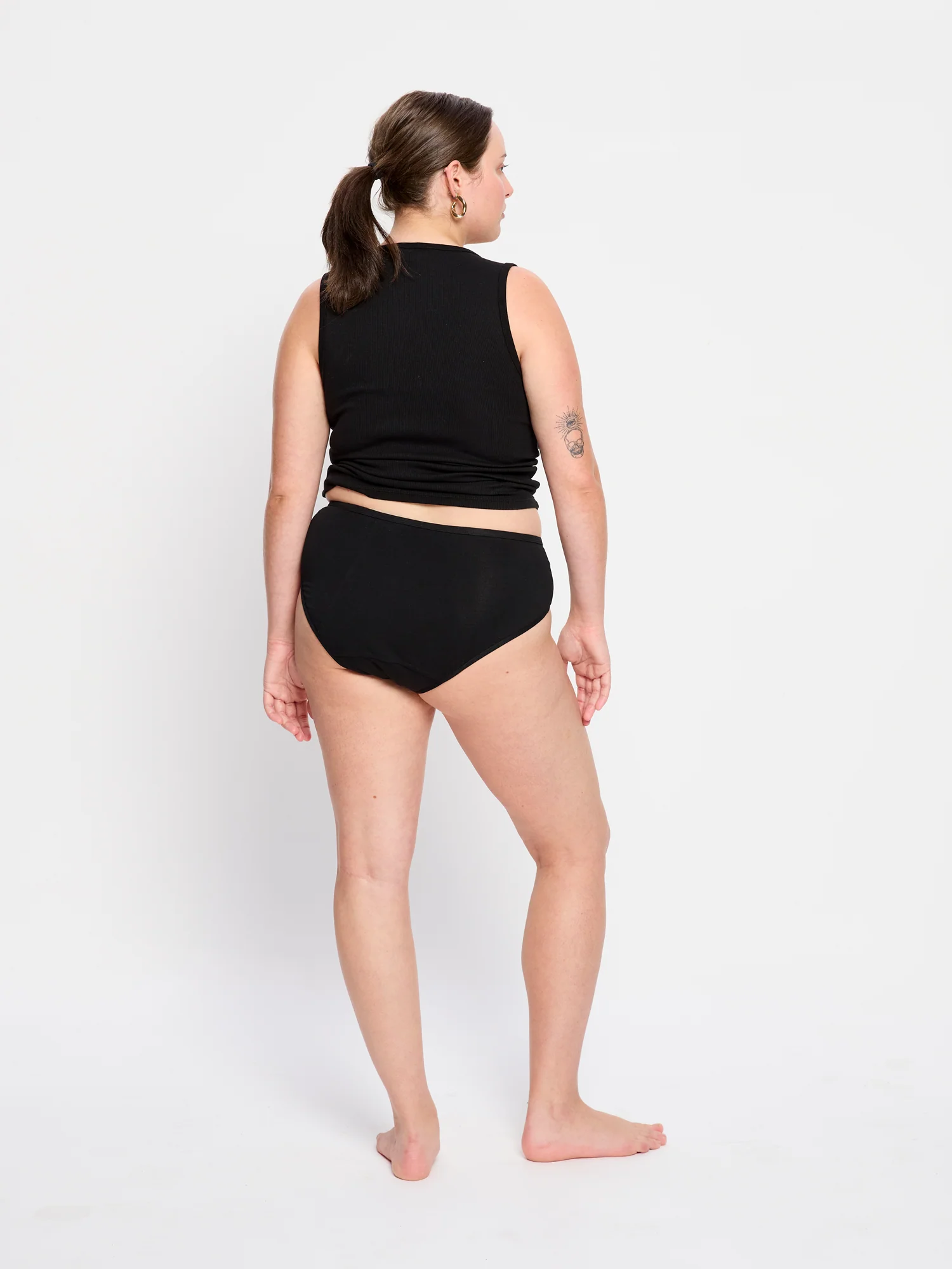Basic Mid-Rise Super Black 3 Pack - Image 4