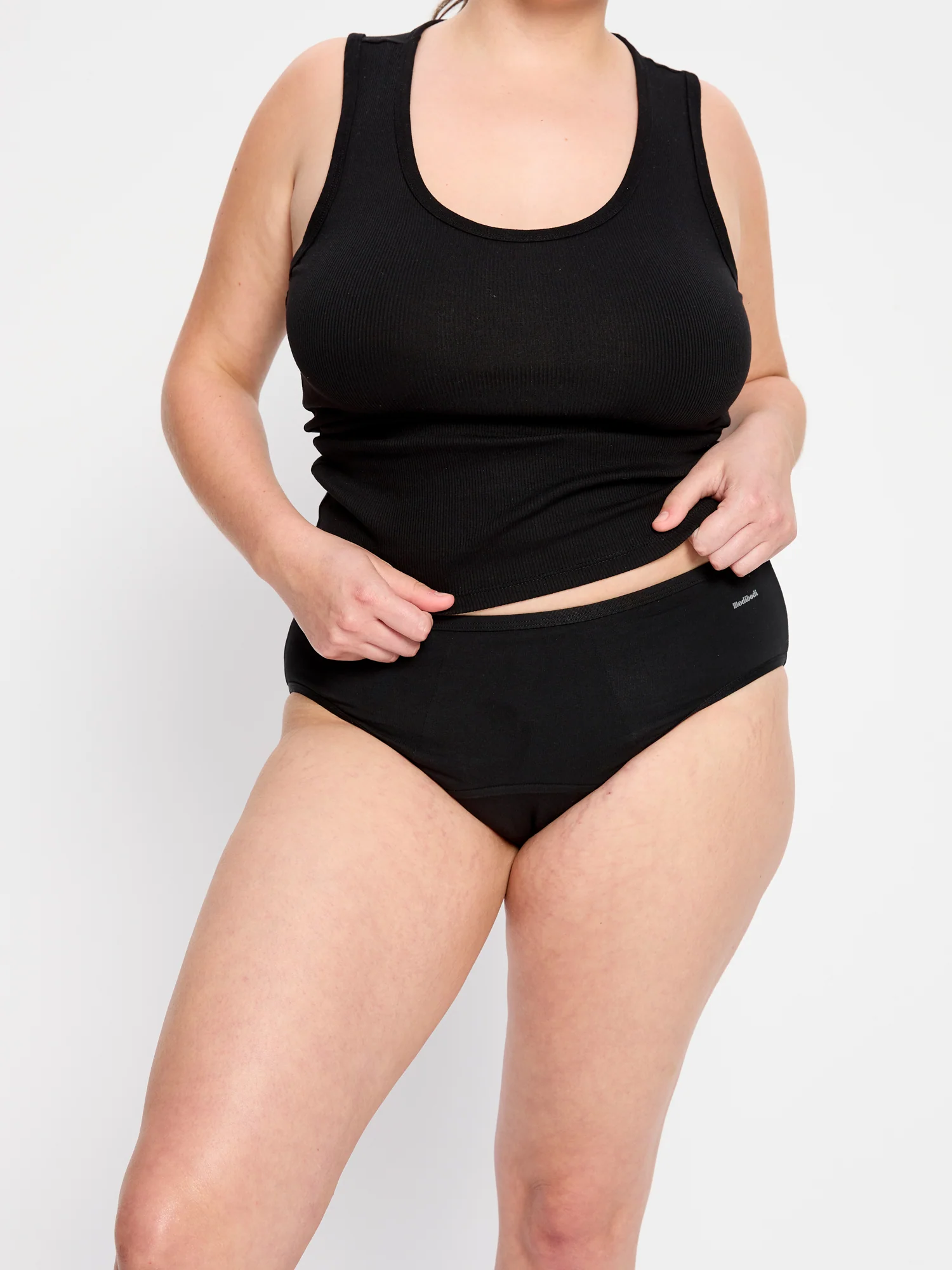 Basic Mid-Rise Super Black 3 Pack - Image 5