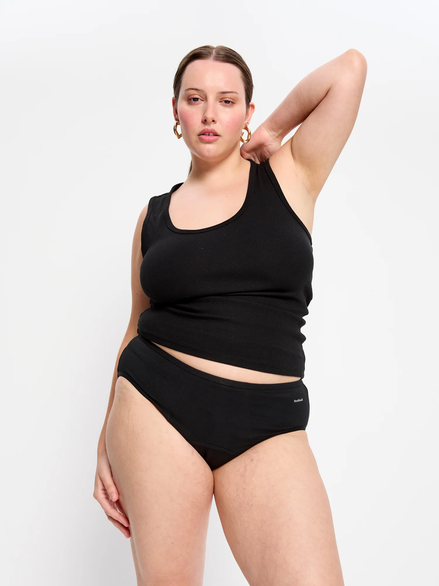 Basic Mid-Rise Super Black 3 Pack - Image 6