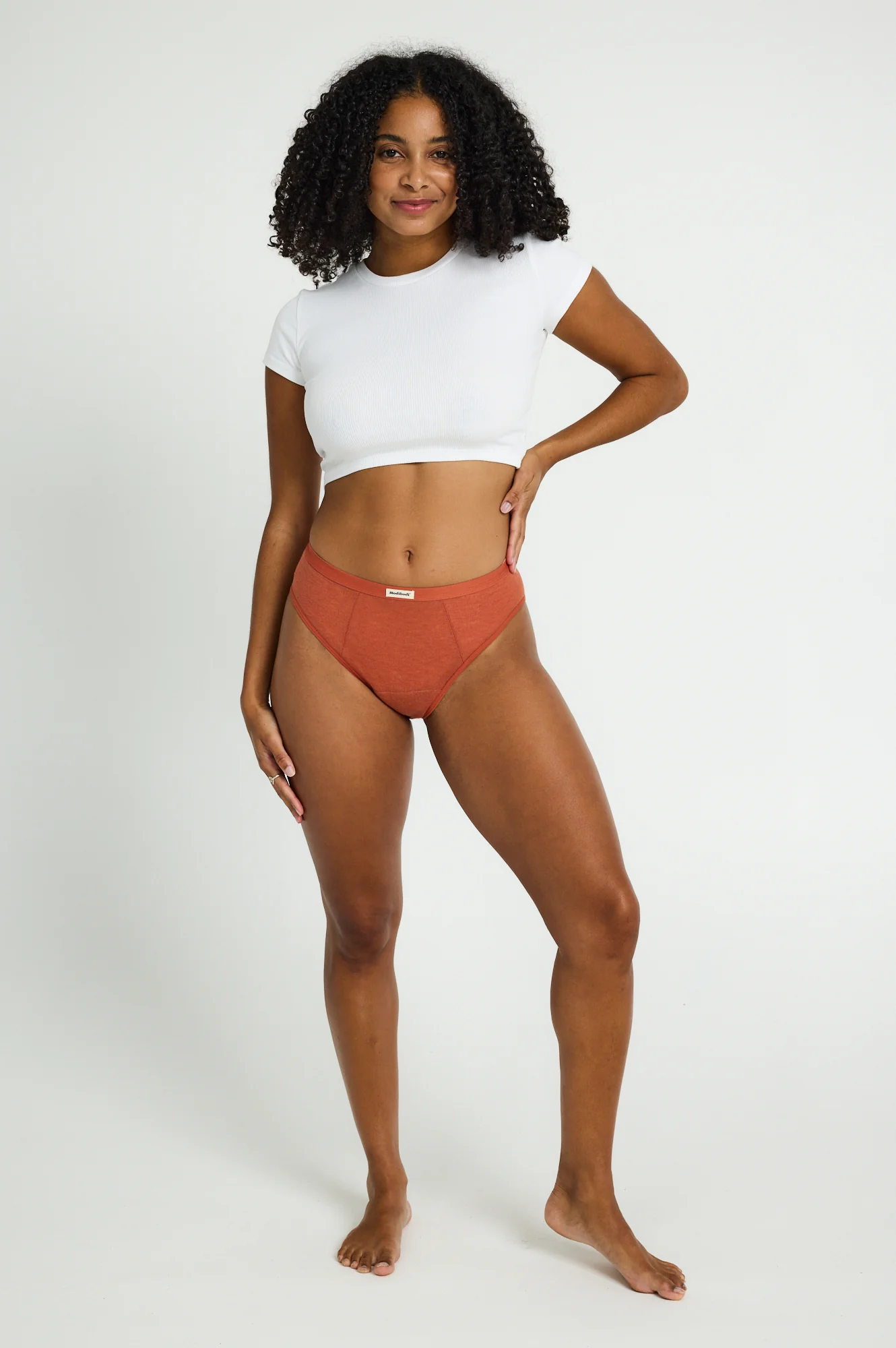 Biodegradable Brief Light Ginger Red