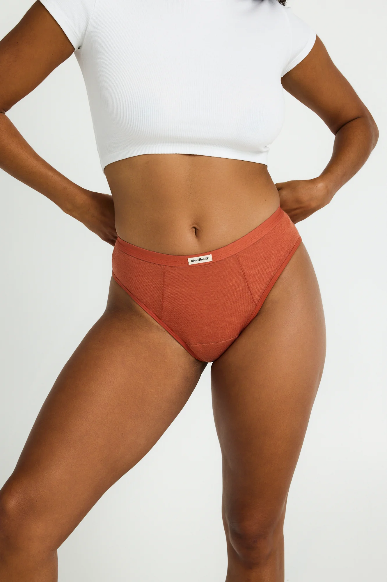 Biodegradable Brief Light Ginger Red - Image 3
