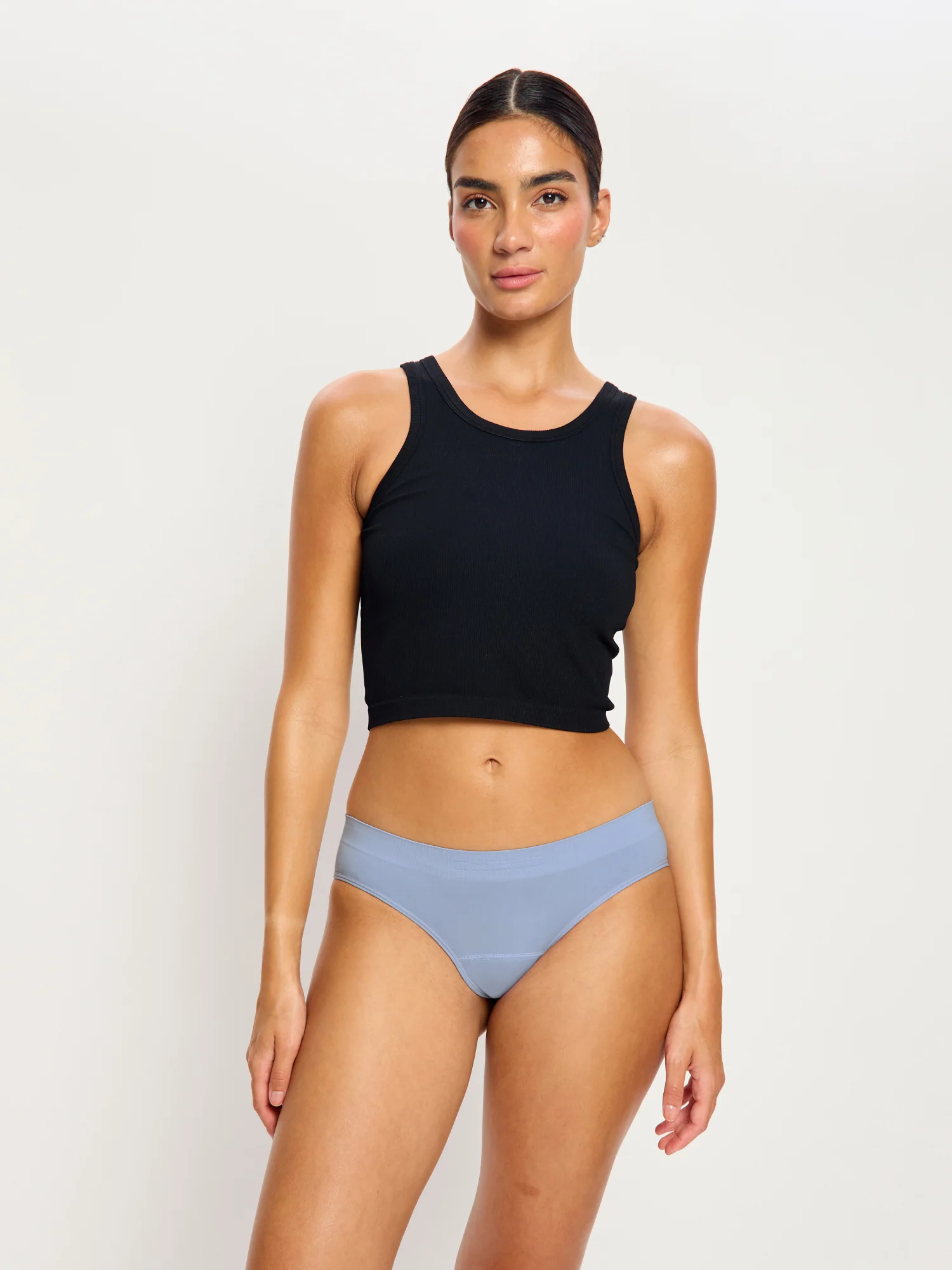 ModiComfort Seamless Boyleg Light Blue Aura 2 Pack - Image 6