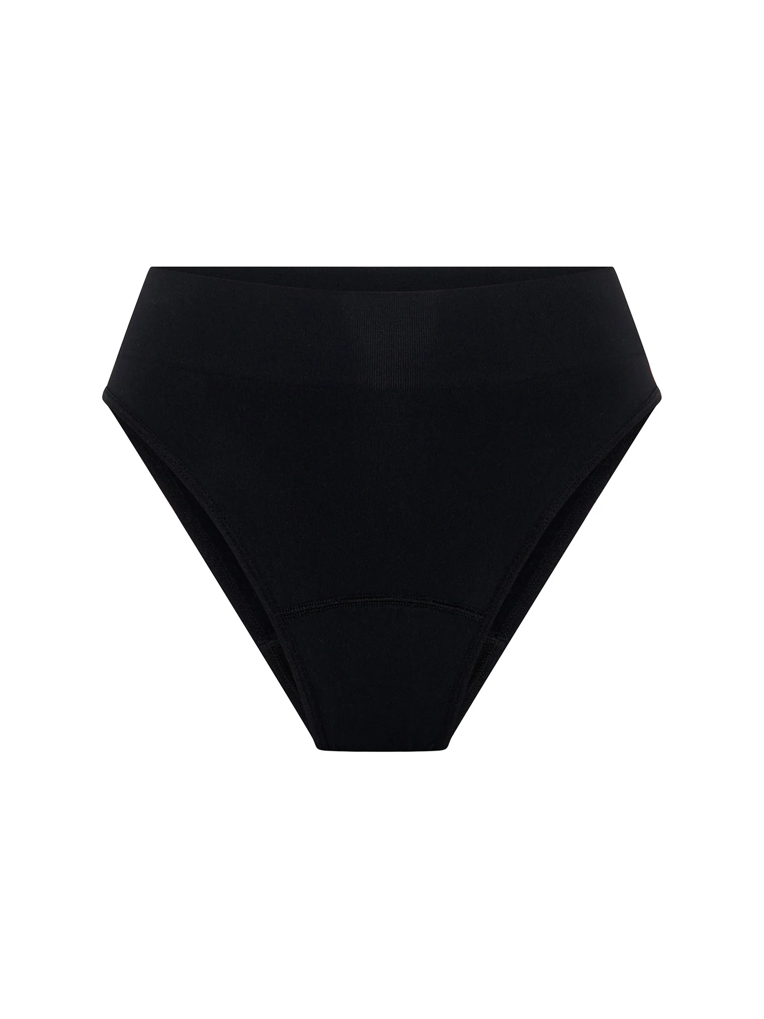 ModiComfort Seamless Hi-Leg Brief Moderate Black 2 Pack - Image 6