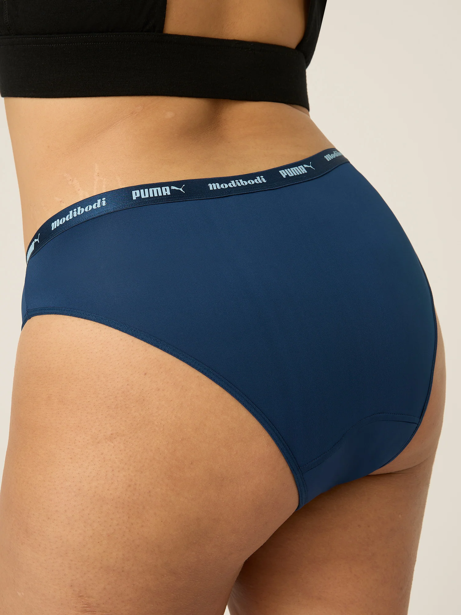 Puma X Modibodi Active Cheeky Brief Light Persian Blue - Image 3