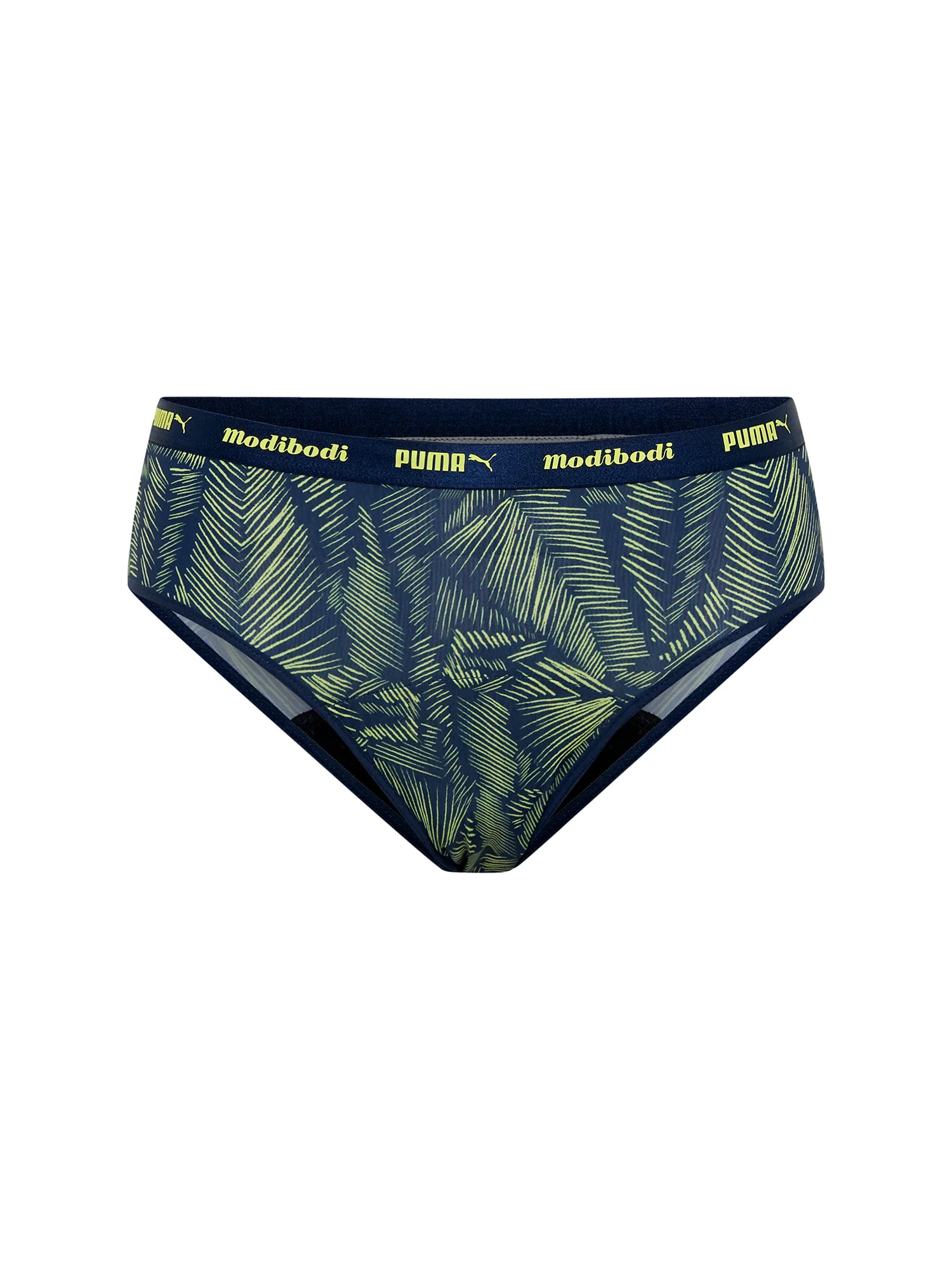 Puma X Modibodi Active Printed Classic Brief Moderate Palm Green - Image 4