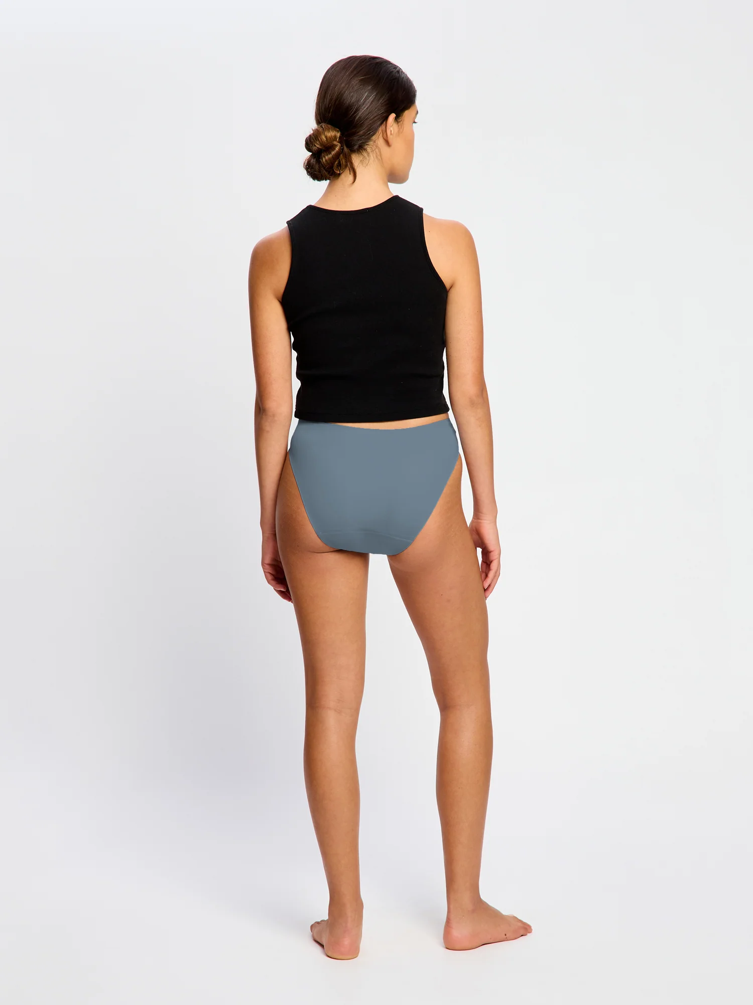 Puma X Modibodi Seamfree Active Bikini Moderate Native Blue - Image 3
