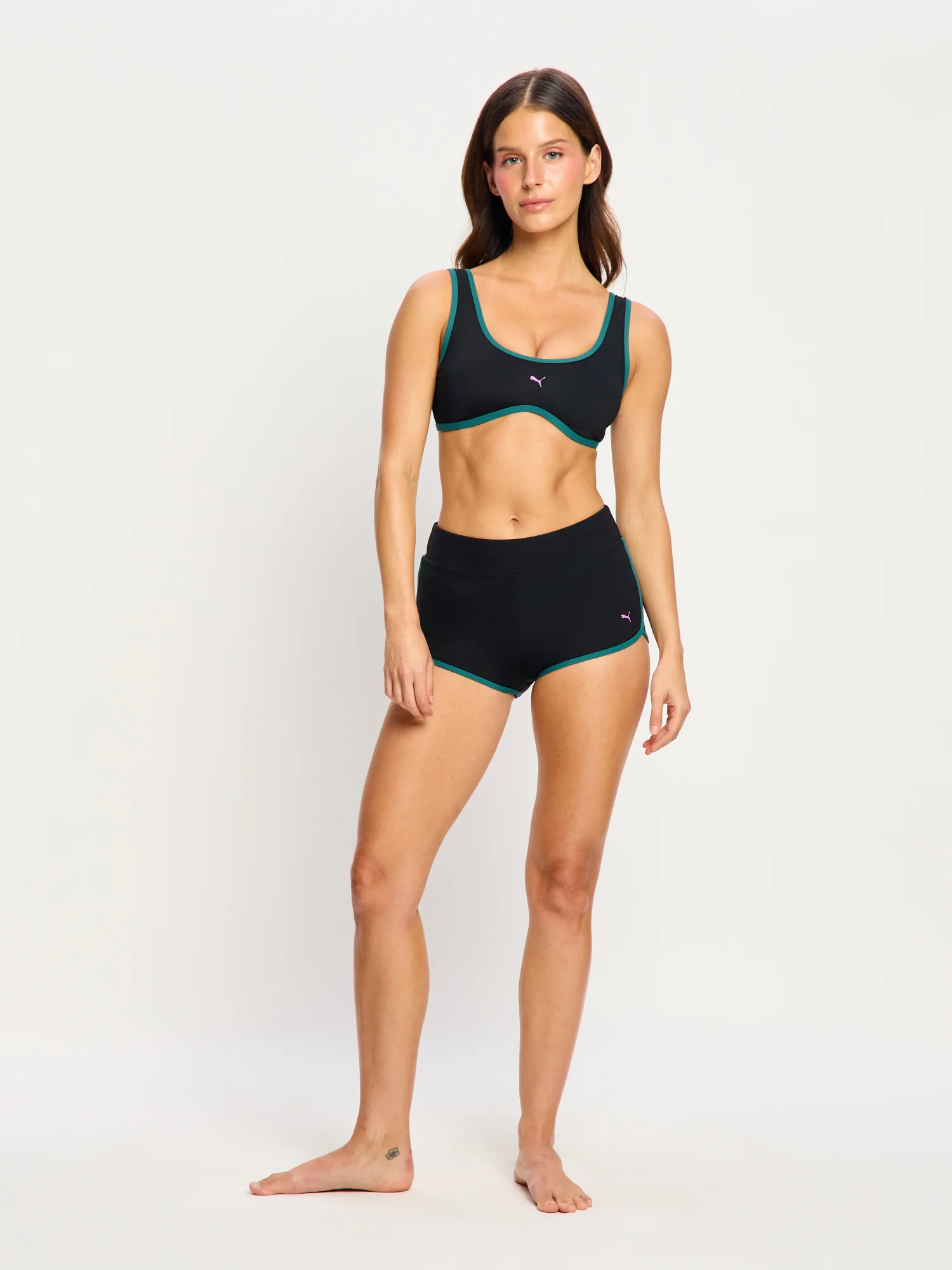 Puma X Modibodi Swimwear Short Super Black Orchid