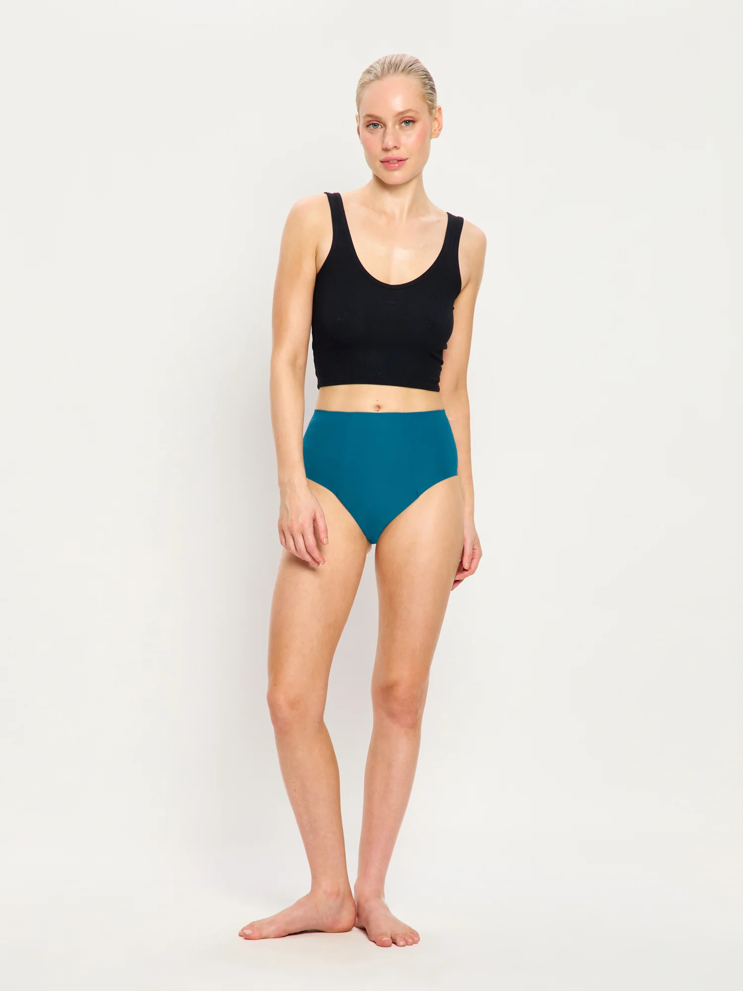 Seamfree Full Brief Super Lagoon Blue